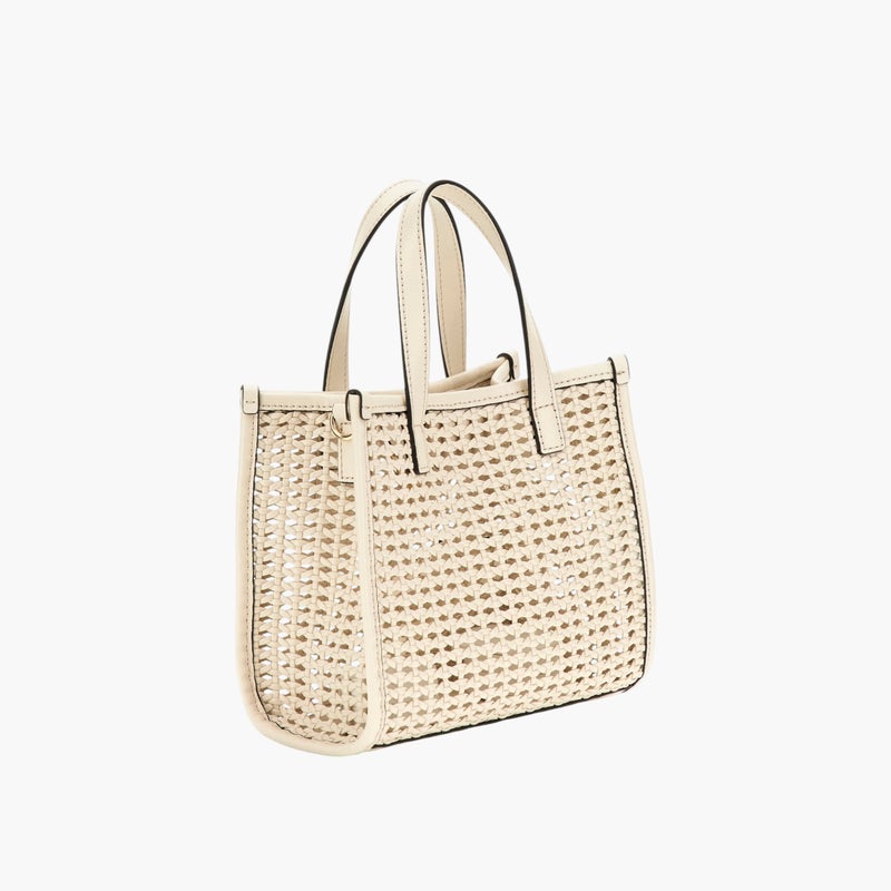 GUESS Woven Mini Tote Bag Set for Women - Image 3